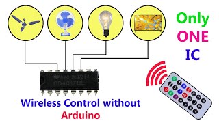 How to make Wireless Control at Your Fingertips DIY IR Remote Switch [upl. by Borlase]