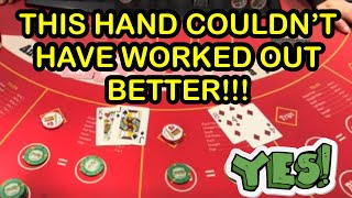 ULTIMATE TEXAS HOLD EM in LAS VEGAS THIS HAND COULDNT HAVE BEEN BETTER [upl. by Yekcor]