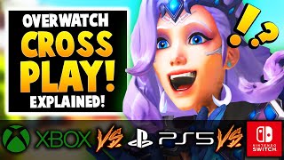 Overwatch Cross Play Explained  XBOX VS Playstation VS Switch VS PC [upl. by Drawyeh269]