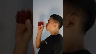 Gass 🔥 Trik Sulap Air Dalam Gelas Super Keren 😱 youtubeshorts shorts tutorial magic trending [upl. by Gladis]