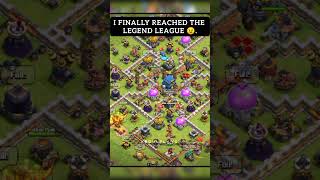 😱Im Become a Finally legend league   Clash Of Clans [upl. by Acima660]