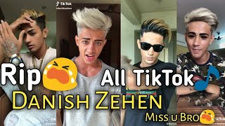 Danish zehen tik tok video  danish zehen rip video 😭 [upl. by Malcah]