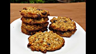 GALLETAS DE AVENA SALUDABLES EN 4 MINUTOS [upl. by Azalea346]