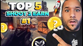 🔥 Top 5 100X  1000X Shoot 2 Earn Cryptos 🔥 That Can Make You MILLIONS In 2024 MEGA URGENT 1 [upl. by Inaffyt]