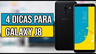 Galaxy J8  4 Dicas e Truques para Galaxy J8 [upl. by Spindell]