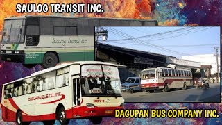 ANG KASAYSAYAN NG DALAWANG KUMPANYA  SAULOG TRANSIT AT DAGUPAN BUS COMPANY INC [upl. by Cole]