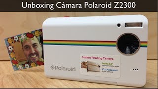 Unboxing cámara Polaroid Z2300 [upl. by Grosvenor]