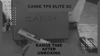 Canik TP9 Elite SC First Shots  Canik Sub Compact  HG56105N [upl. by Yaffit866]