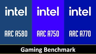 Intel Arc a750 vs a770 vs a580 vs Rx 6600 vs RTX 3050 VS vs GTX 1650 super vs RX 6500 XT VS RX 7600 [upl. by Manouch]