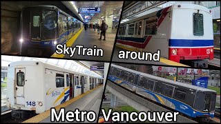 SkyTrain around Metro Vancouver Part 29 [upl. by Diad]