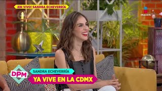 Sandra Echeverría REVELA por qué ella y Leonardo de Lozanne regresaron a México  De Primera Mano [upl. by Tereb]