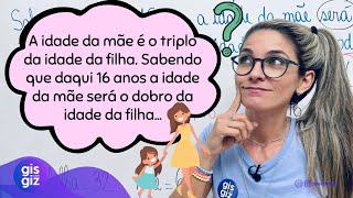 EQUAÇÃO 1º GRAU COM PROBLEMAS 06  RESOLUÇÃO DE PROBLEMAS Matemática Básica [upl. by Nnylaj402]