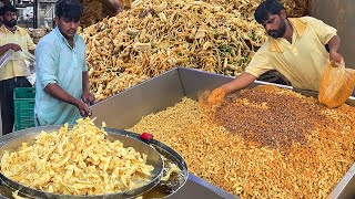 Mix Nimko Making Factory  Famous TamTam Tea Time Snacks Nimco Sev Prepared  Rashida Hussain [upl. by Glynis262]