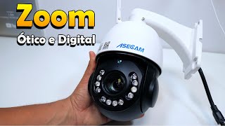 A MELHOR CÂMERA IP COM ZOOM ÓPTICO E 4K QUE JÁ TESTEI ATÉ AGORA [upl. by Idnal]