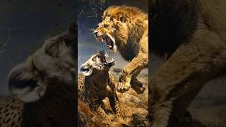 Hyena Lion से क्यों इतना डरते हैं 🤔🤯 By info fact News [upl. by Lottie87]