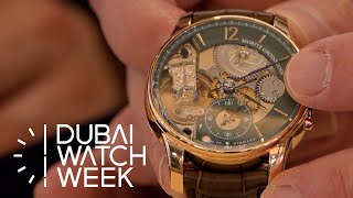 2023 Dubai Watch Week  Moritz Grossmann Watches [upl. by Utham770]