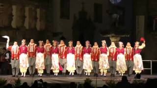 Turkish Kurdish traditional folk dance Gaziantep Yarim kaba [upl. by Ettenom]