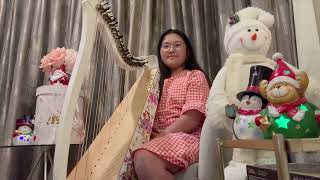 NZ 2023 Holiday Harp Performance Competition  Aleesha March of the Elves [upl. by Yeltnerb878]