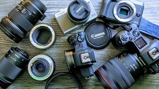 Canon Objektive Adapter und Kameras Tipps und wie alles zusammenpasst [upl. by Hegarty]