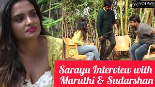 Bigg Boss Sarayu Interview with Director Maruthi amp Sudarshan  Manchi Rojulochaie Telugu Movie [upl. by Aennaej]