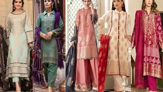 Latest summer jacquard lawn dresses 2022 New banarasi lawn dresses 2022 [upl. by Oinota]