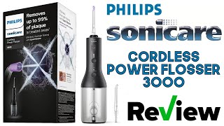 Phillips Sonicare Power Flosser 3000 Review 🦷 Better Than A Water Pik soniccare waterpik teeth [upl. by Ailhad146]