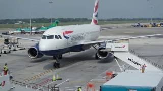 British Airways A319  Dublin to London Heathrow Full Flight [upl. by Aihsemot]