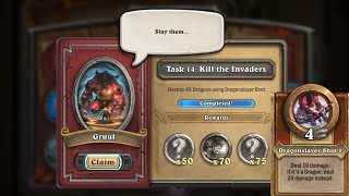 Gruul Task 14  Kill the Invaders  Hearthstone Mercenaries [upl. by Lyle]