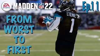 Madden 22 Franchise From Worst to First Ep11 [upl. by Yci22]