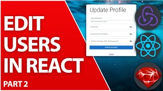 Update User Accounts In React Edit Account  React On Rails 7 Wishlist Part 2 [upl. by Leunamne395]