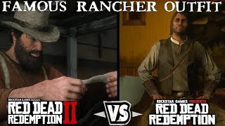 How John got his Famous Rancher Outfit from RDR Part 1 in RDR Part 2 [upl. by Jo-Anne233]