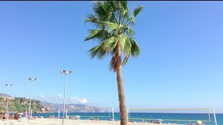 Beaches in Nerja Spain 🇪🇸 [upl. by Alveta]