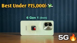 Top 3 Best 5G Smartphone Under ₹15000 Budget💸  August 2024🔥 [upl. by Adao]