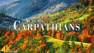 Autumn The Carpathians 4K Ultra HD • Stunning Footage Scenic Relaxation Film with Calming Music [upl. by Aistek778]