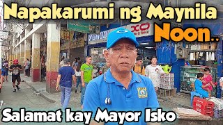 Ang saloobin ng Manilenyo  Salamat kay Mayor Isko Moreno binago nya ang napakaruming Maynila noon [upl. by Heloise]