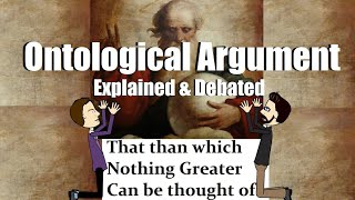 The Ontological Argument Argument for the Existence of God [upl. by Eyaf485]