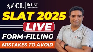 How to fill SLAT Application Form  SLAT 2025 Notification  Symbiosis Law Entrance Test [upl. by Tenaj]