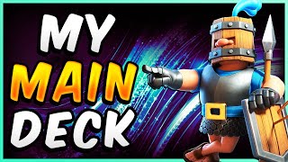 My MAIN Clash Royale Deck DOMINATES the Meta [upl. by Aluino864]