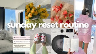 SUNDAY RESET ROUTINE  slow living clean with me selfcare amp preparing for a new week [upl. by Sturrock882]