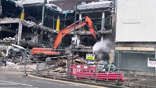 Falkirk Callendar Square Demolition Part 8 [upl. by Besnard]