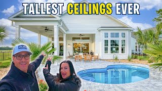 Home Vlog Tour New Construction Waterfront Living In Myrtle Beachs Exclusive Gated Community [upl. by Nemhauser493]