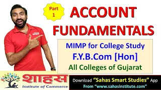 Account Fundamentals Discussion Part 1 for FYBCom College Study msu gtu gcas spuniversity [upl. by Allenaj]