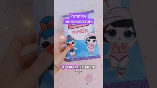 Buste di patatine personalizzate diy handmade partykit tutorial [upl. by Menashem]