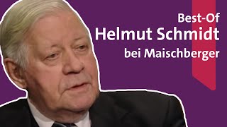 Best of quotHelmut Schmidt bei Sandra Maischbergerquot [upl. by Addison959]