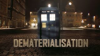 Dematerialisation  A Doctor Who VFX Shot [upl. by Neellek]