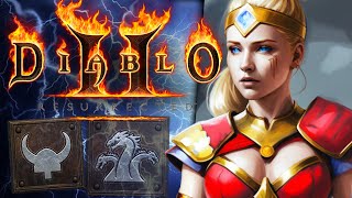 The TANKAZON is GODLY NOW New Gear Diablo 2 Resurrected [upl. by Ahsinuq348]