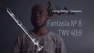 Telemann Fantasia No 8 TWV 409 [upl. by Zoila]