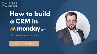 How To Build a CRM system in mondaycom [upl. by Osmond]