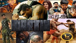 Martin movie release Hindi dubbed moviestrailer Telugu movie New south movie Dhruva sarja [upl. by Daza]