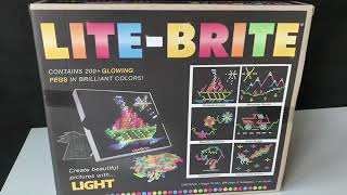 Lite Brite Ultimate Classic Toy [upl. by Adlecirg682]